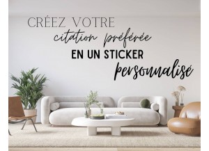 stickers muraux Phrases de devise françaises Autocollant mural autocollant  Chambre Salon Décalque Décoration intérieure stickers muraux